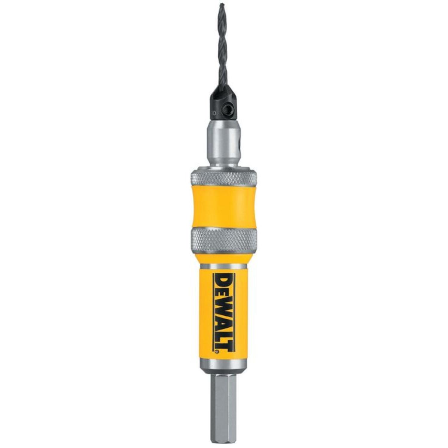 DeWalt No. 8 Black Oxide Extension Drill Bit Hex Shank 1 pc