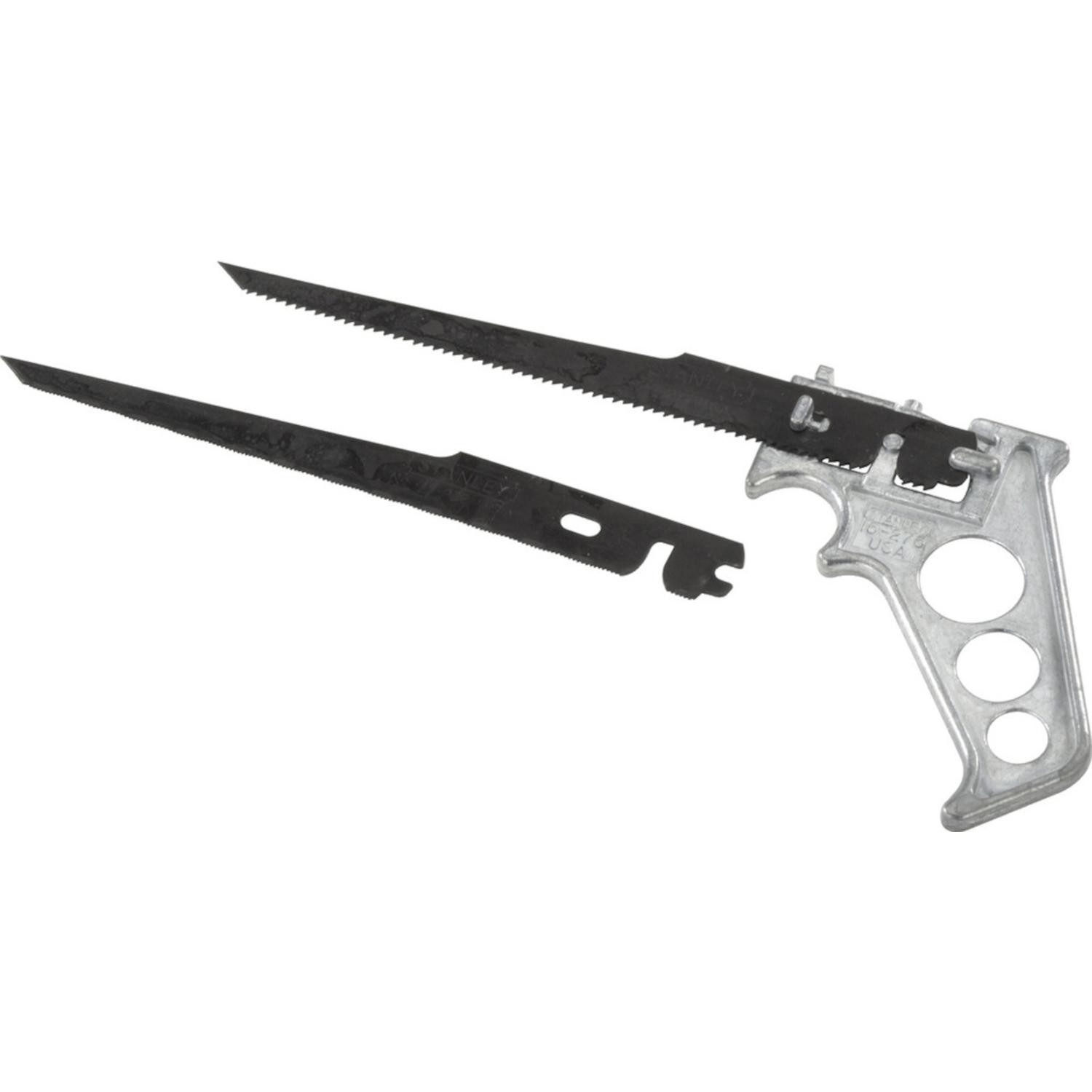 Stanley 4-Way 7 in. Carbon Steel Keyhole Saw 24 TPI 1 pc