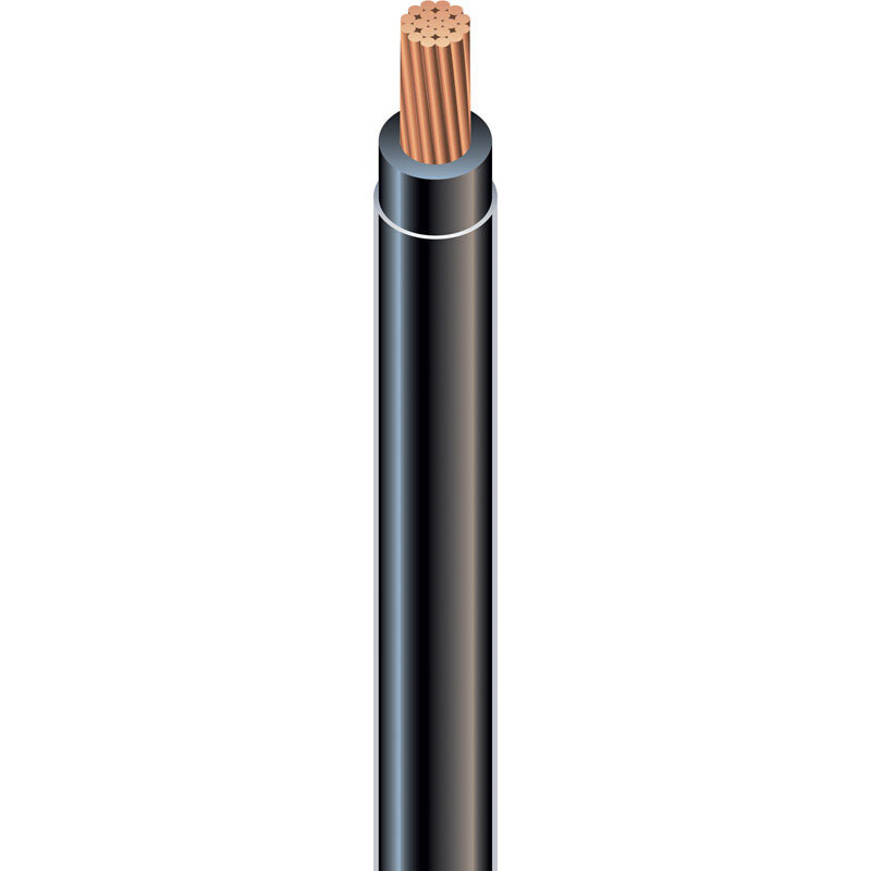 Southwire 500 ft. 14/1 THHN Stranded Wire Black - Sold by the foot