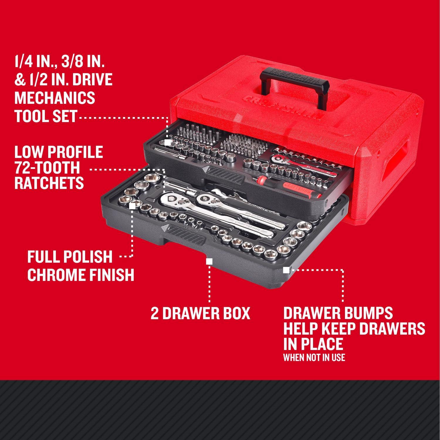 Craftsman SAE Mechanic's Tool Set 256 pc