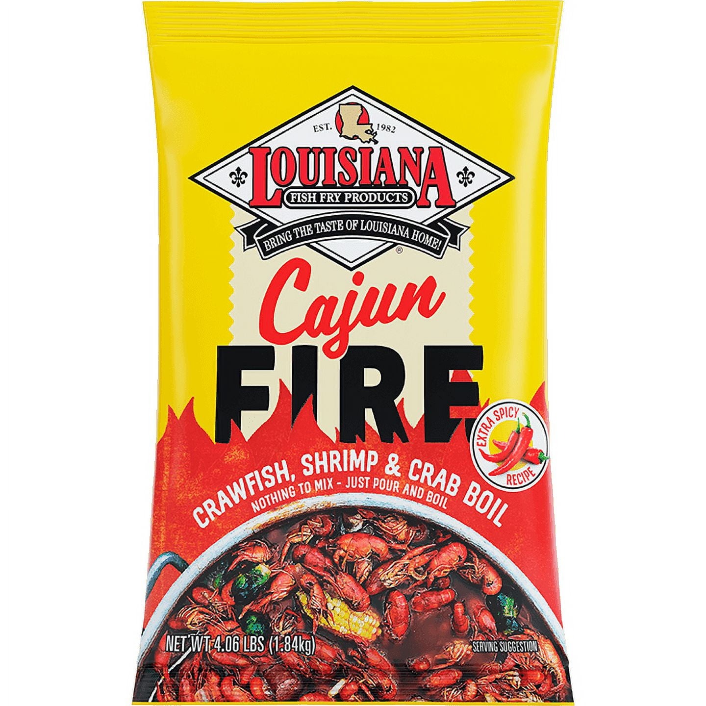 Louisiana Fish Fry Products Cajun Fire Boil