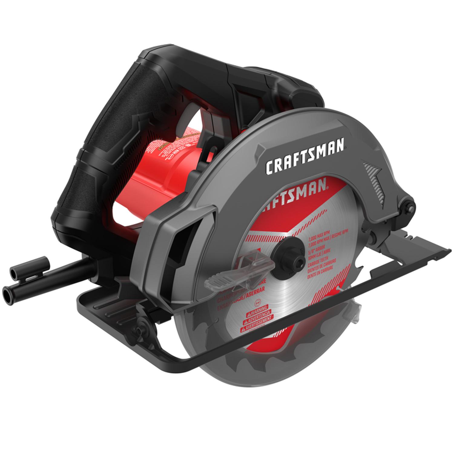 Craftsman 13 amps 7-1/4 in. Corded Brushed Circular Saw Tool Only