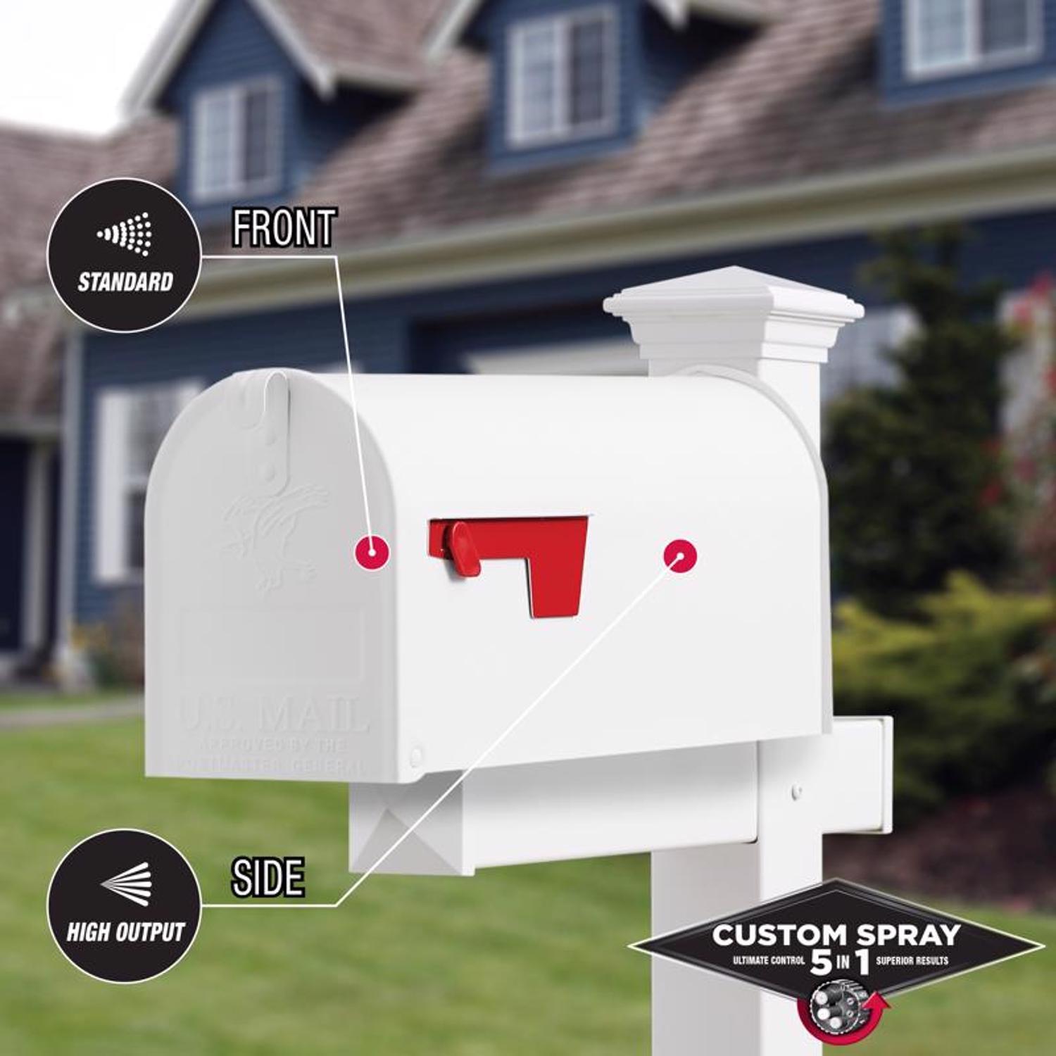 Rust-Oleum Stops Rust Custom Spray 5-in-1 Flat White Spray Paint 12 oz