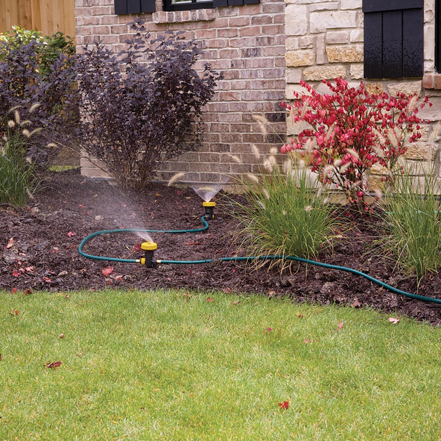 Ace Plastic Spike Base 5-Pattern Turret Sprinkler 314 sq ft 1 pk