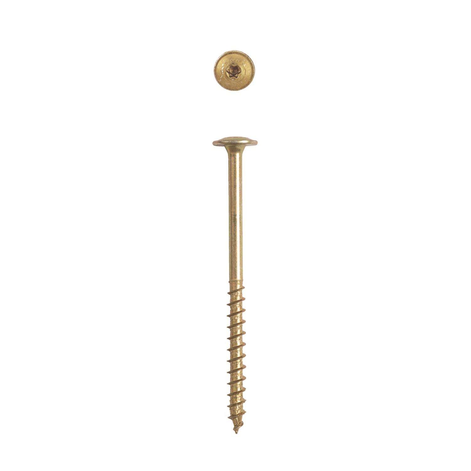 SPAX Multi-Material No. 10 in. X 3 in. L T-20+ Wafer Head Serrated Construction Screws