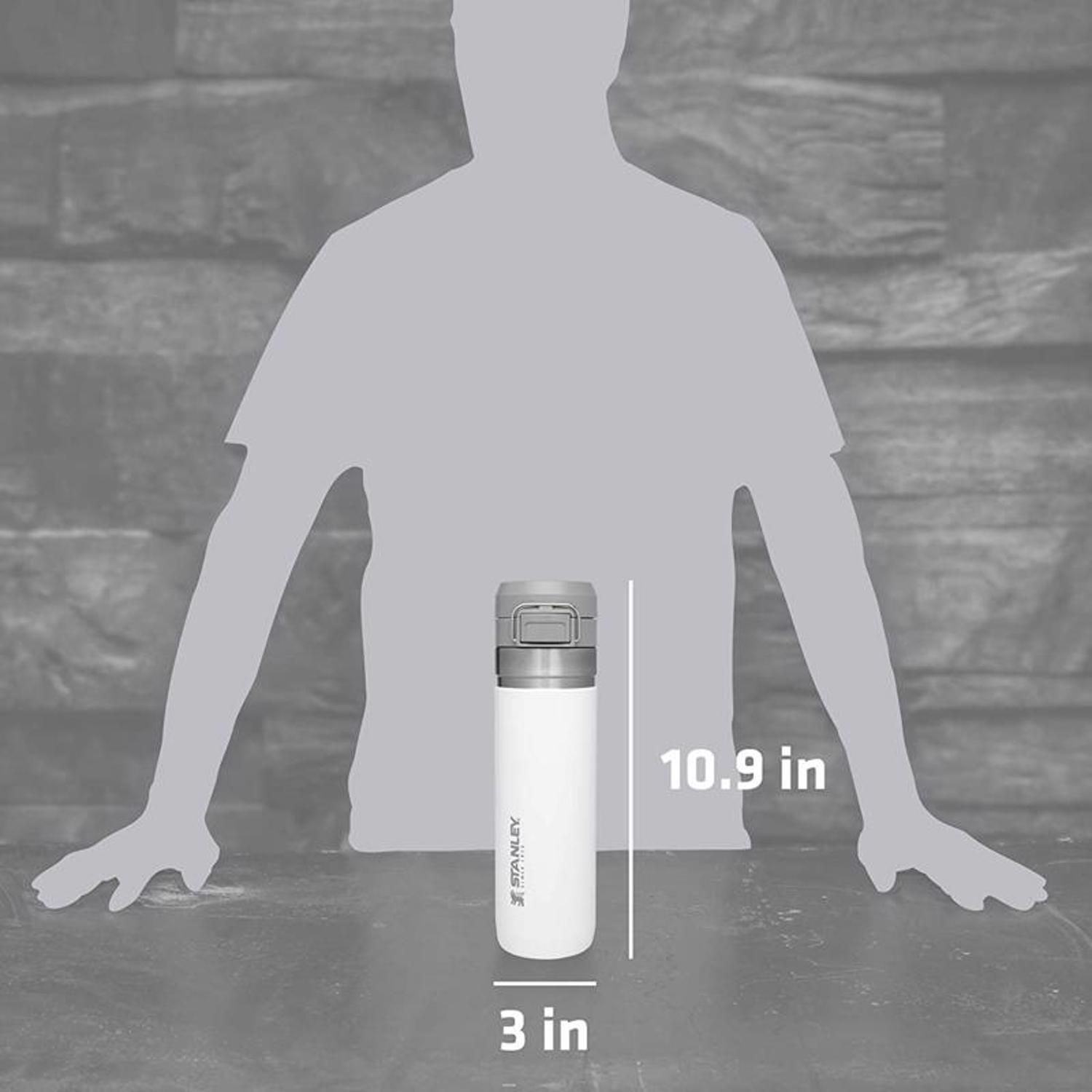 Stanley The Quick Flip 24 oz Polar BPA Free Double Wall Insulation Vacuum Insulated Bottle