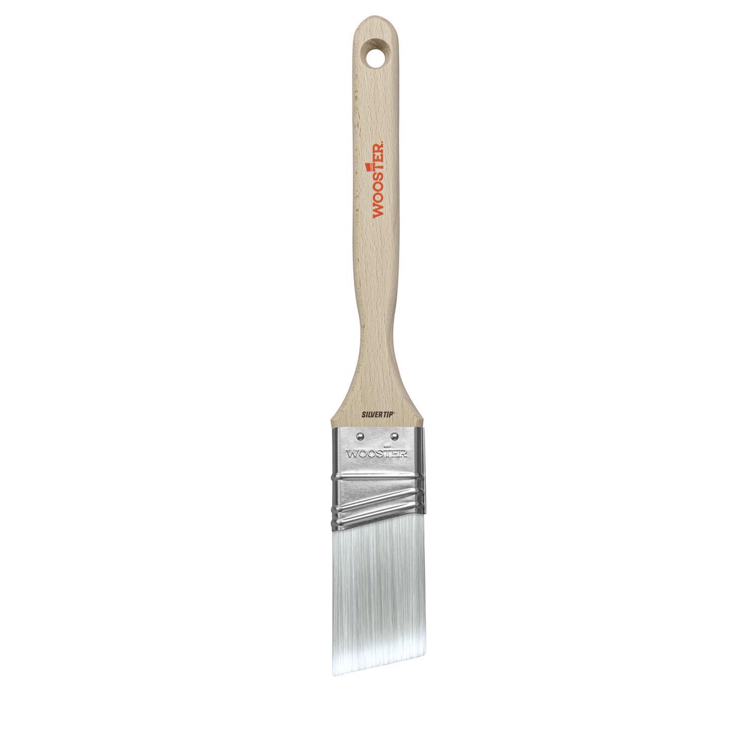 Wooster Silver Tip 1-1/2 in. Soft Angle Paint Brush