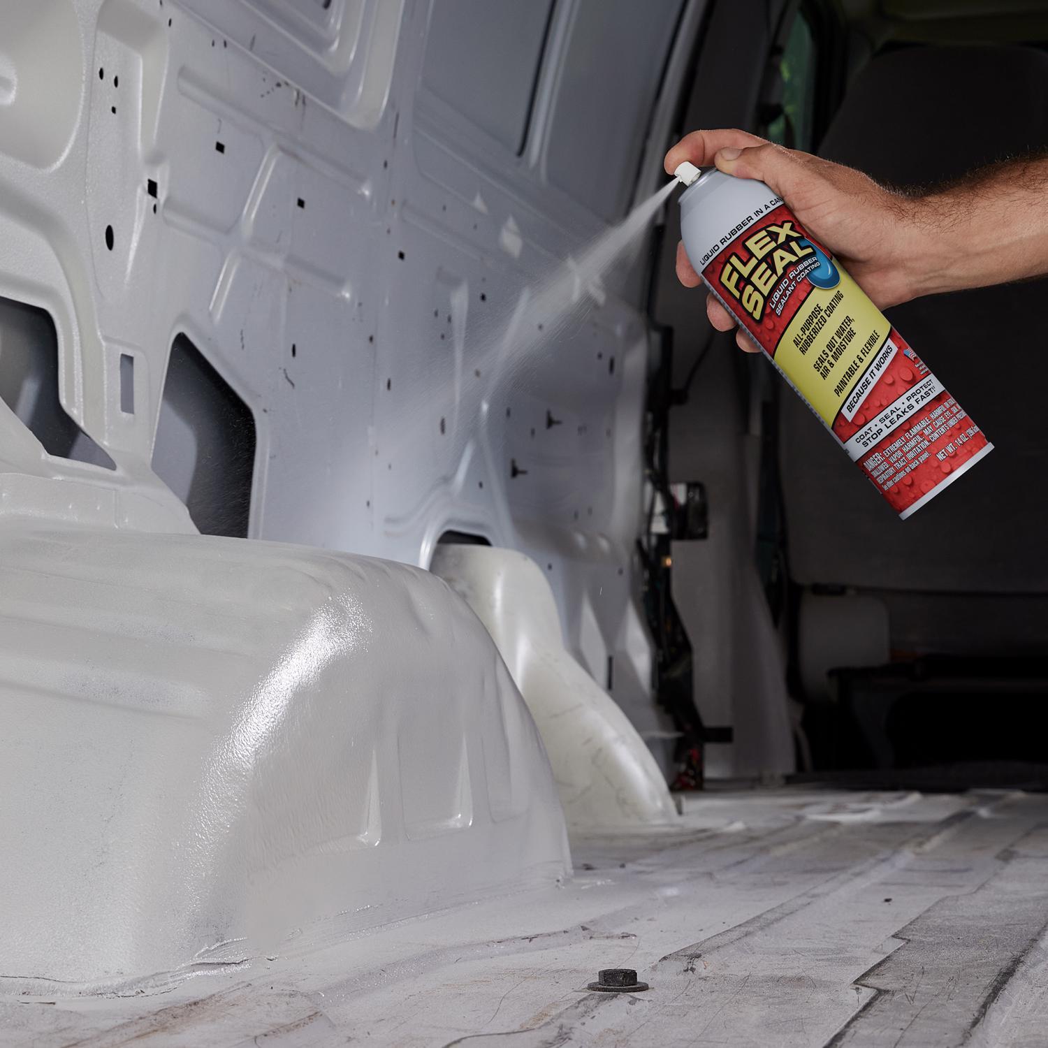 Flex Seal Family of Products Flex Seal White Rubber Spray Sealant 14 oz