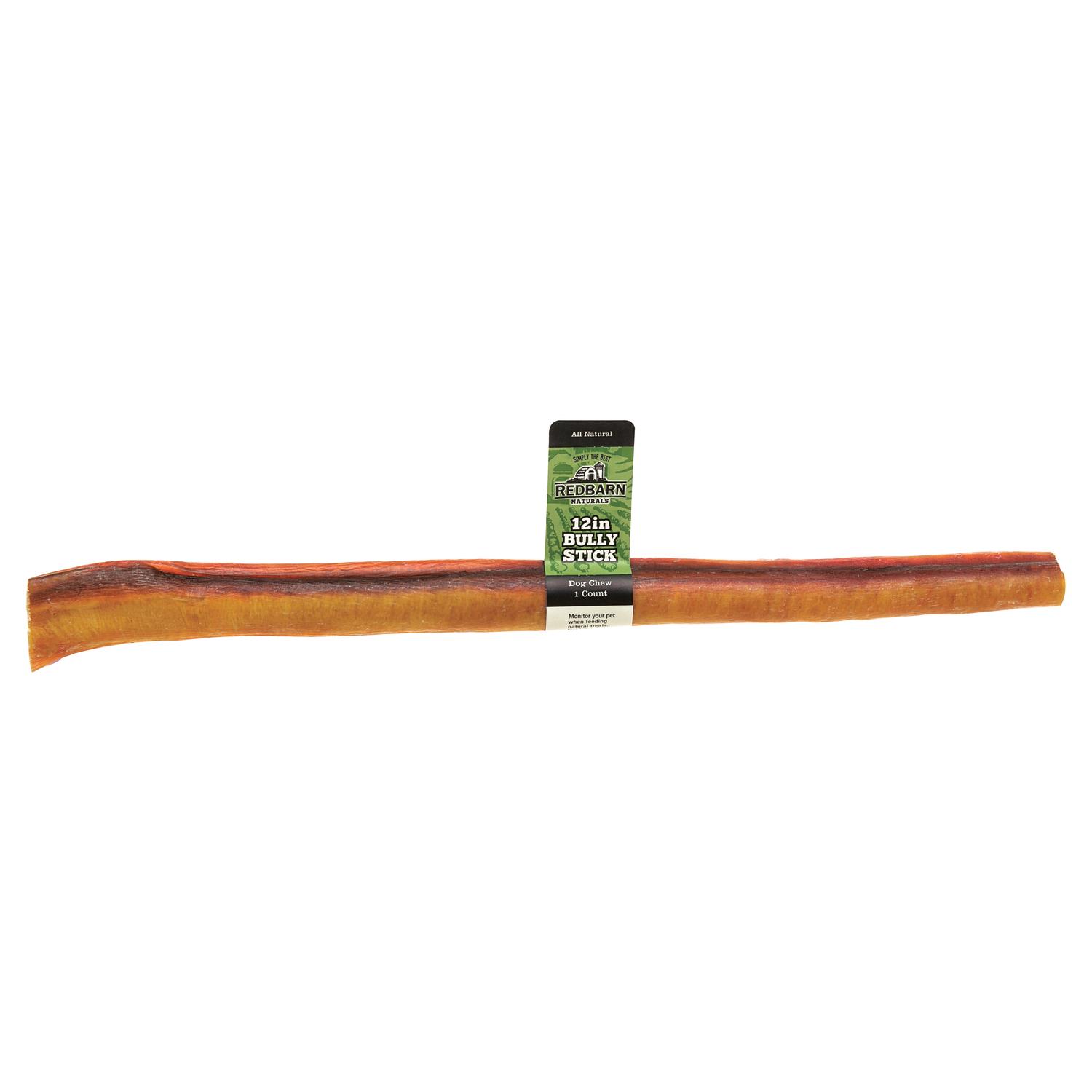 Redbarn Beef Grain Free Bully Stick For Dogs 12 in. 1 pk