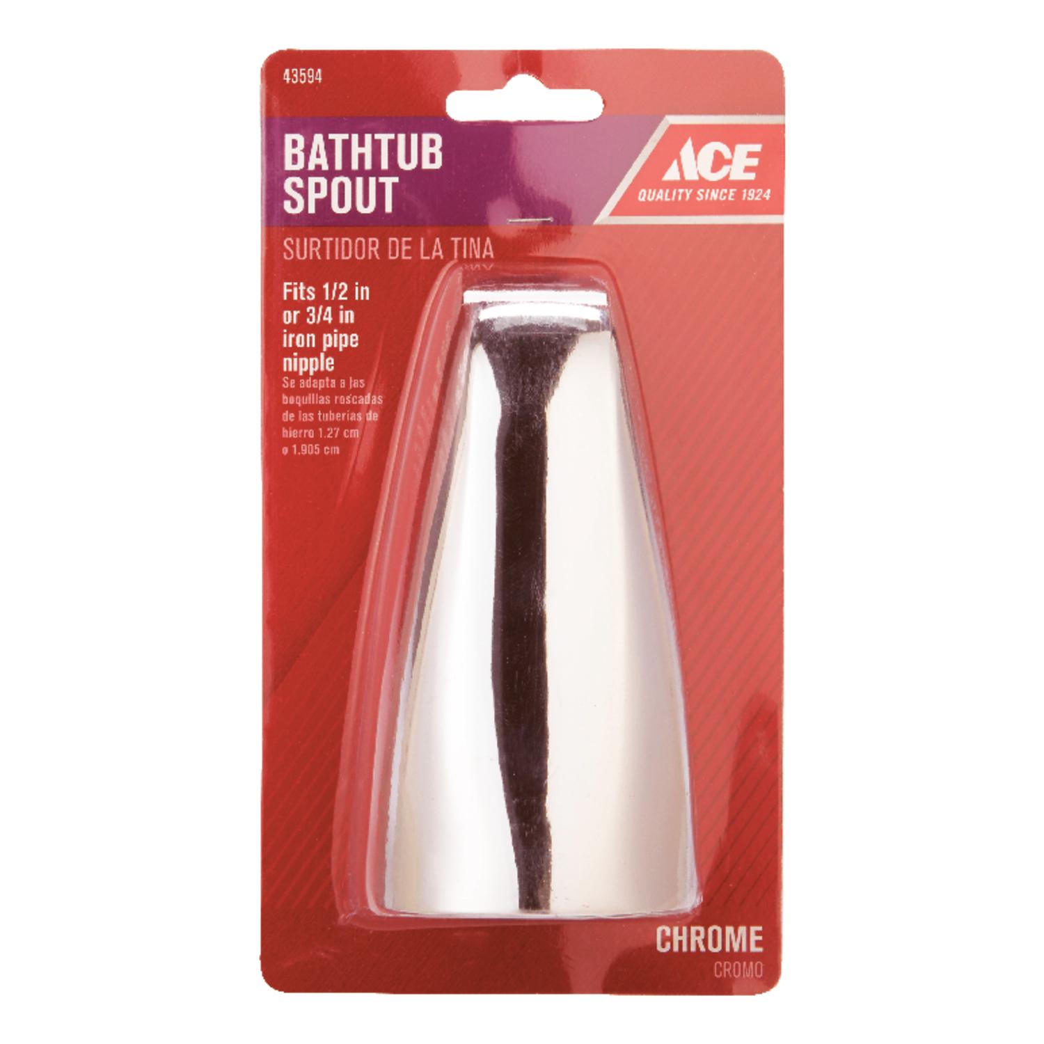 Ace Chrome Plated Tub Spout