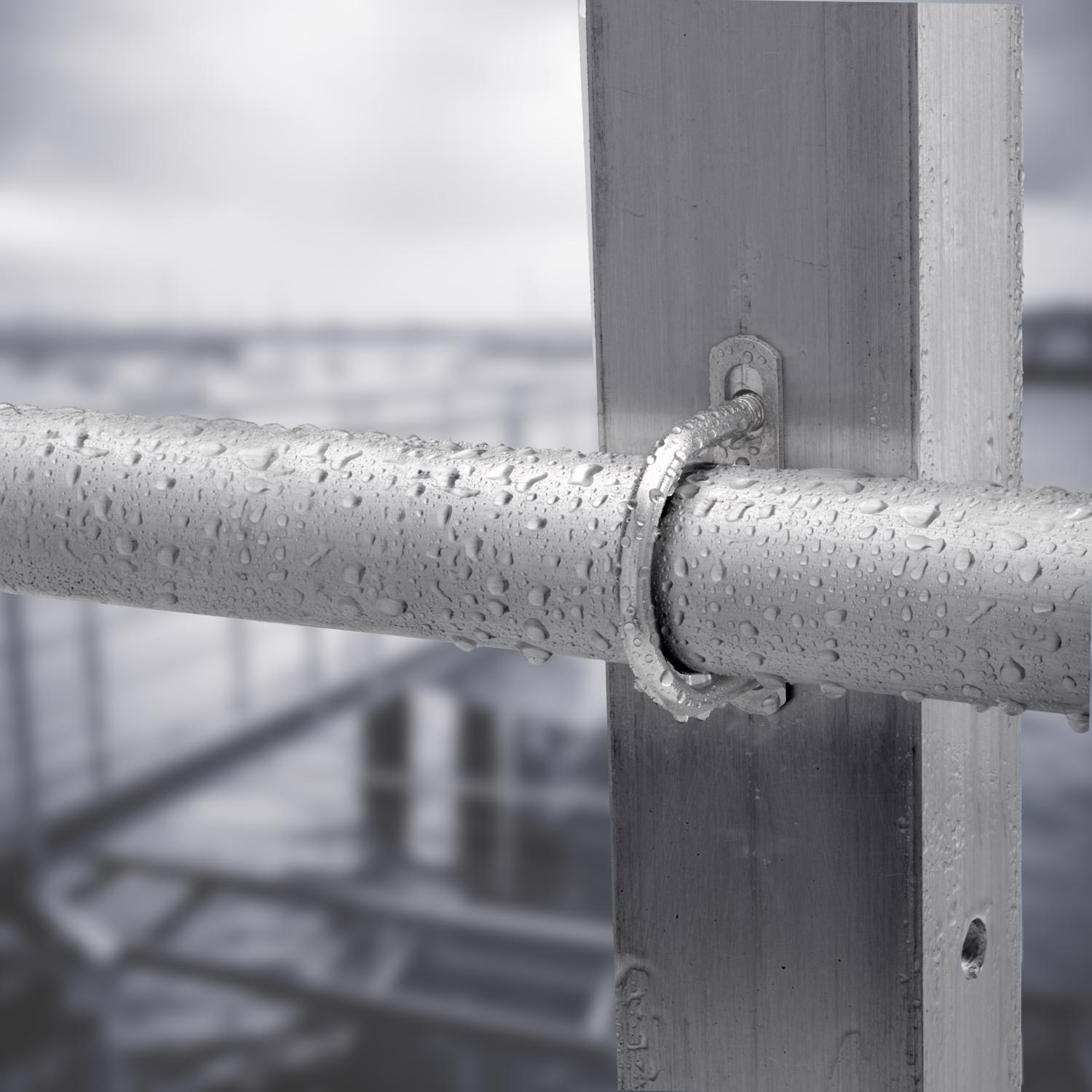 Hampton 5/16 in. X 1-3/4 in. W X 3 in. L Coarse Stainless Steel U-Bolt