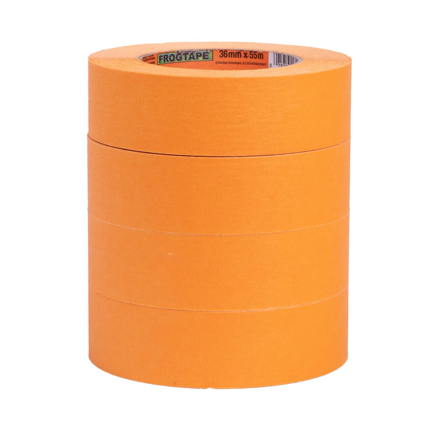 FrogTape Pro Grade 1.41 W X 60 yd L Orange High Strength Painter's Tape 4 Pack