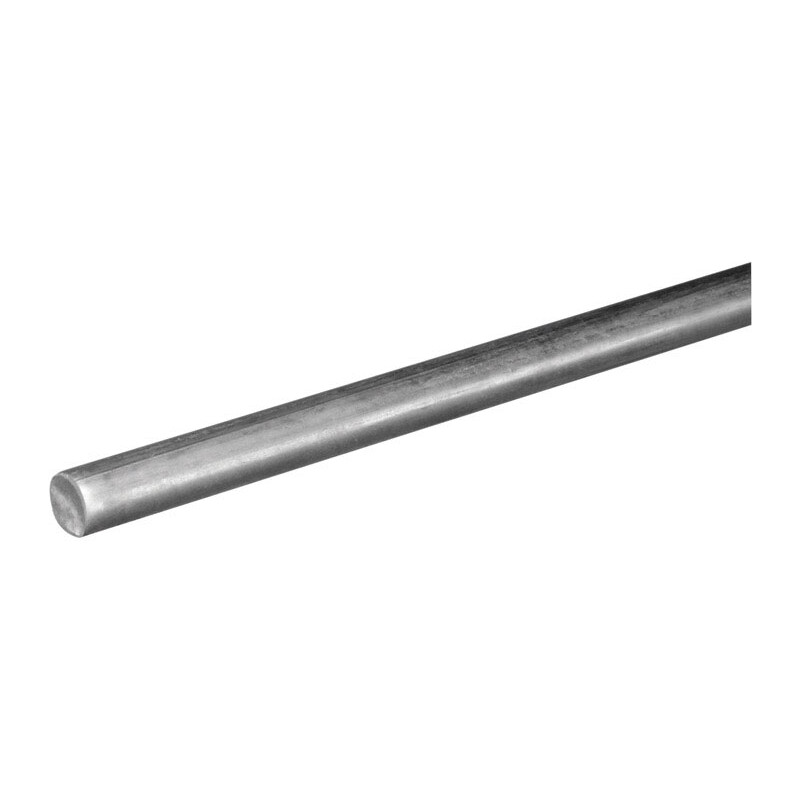Boltmaster 1/4 in. Dia. x 3 ft. L Zinc-Plated Steel Unthreaded Rod