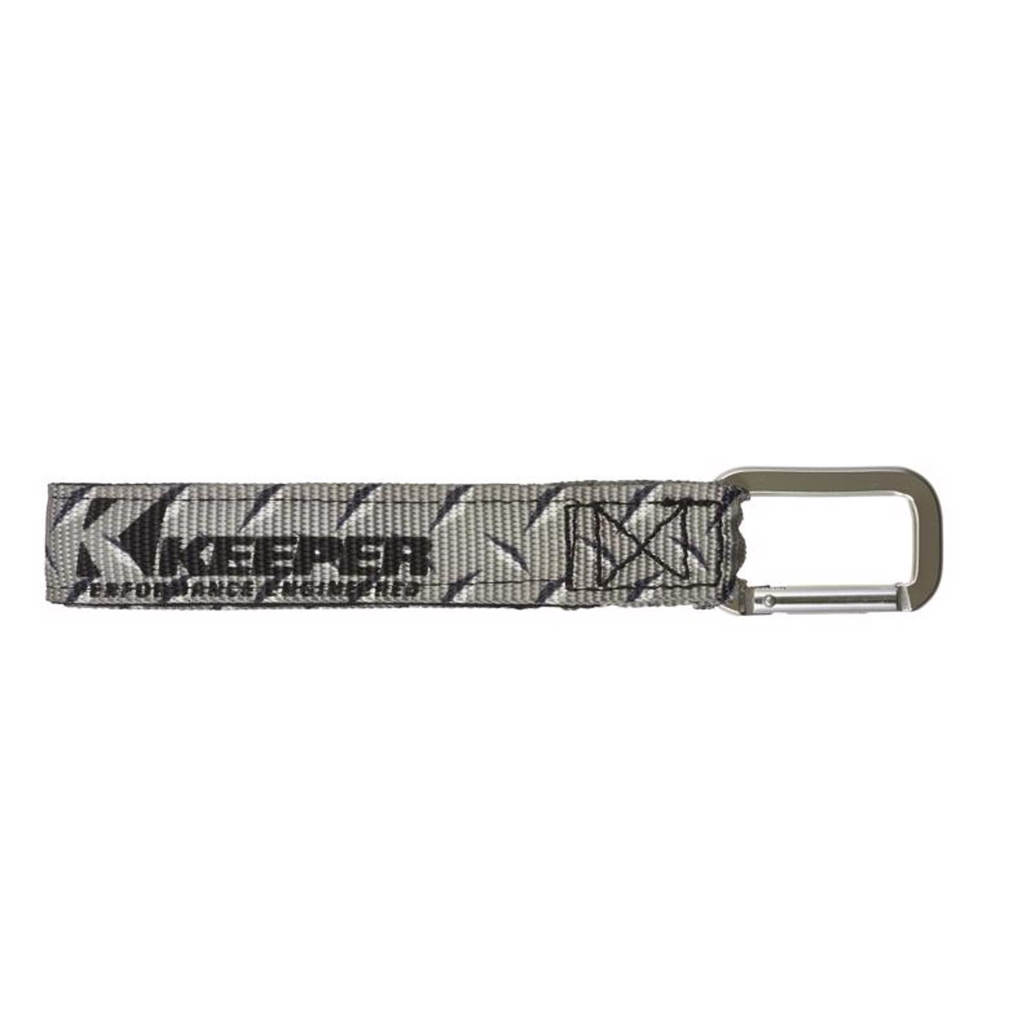 Keeper Wrap-It-Up 1 in. W X 6 in. L Gray Bundling Strap 0 lb 1 pk
