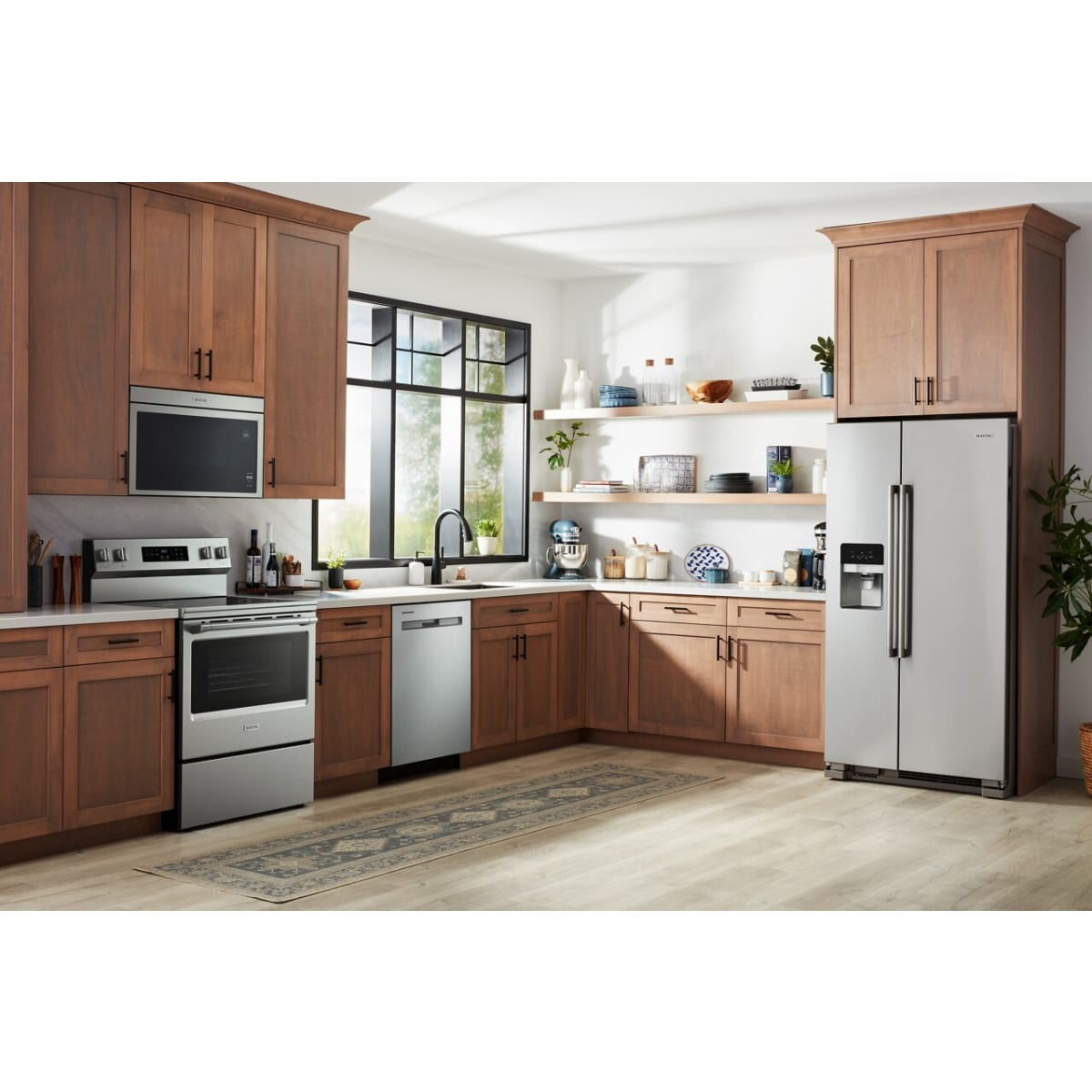 Maytag 30 in. Freestanding Electric Range with 5 Element Burners, 5.3 Cu. Ft. Oven Capacity
