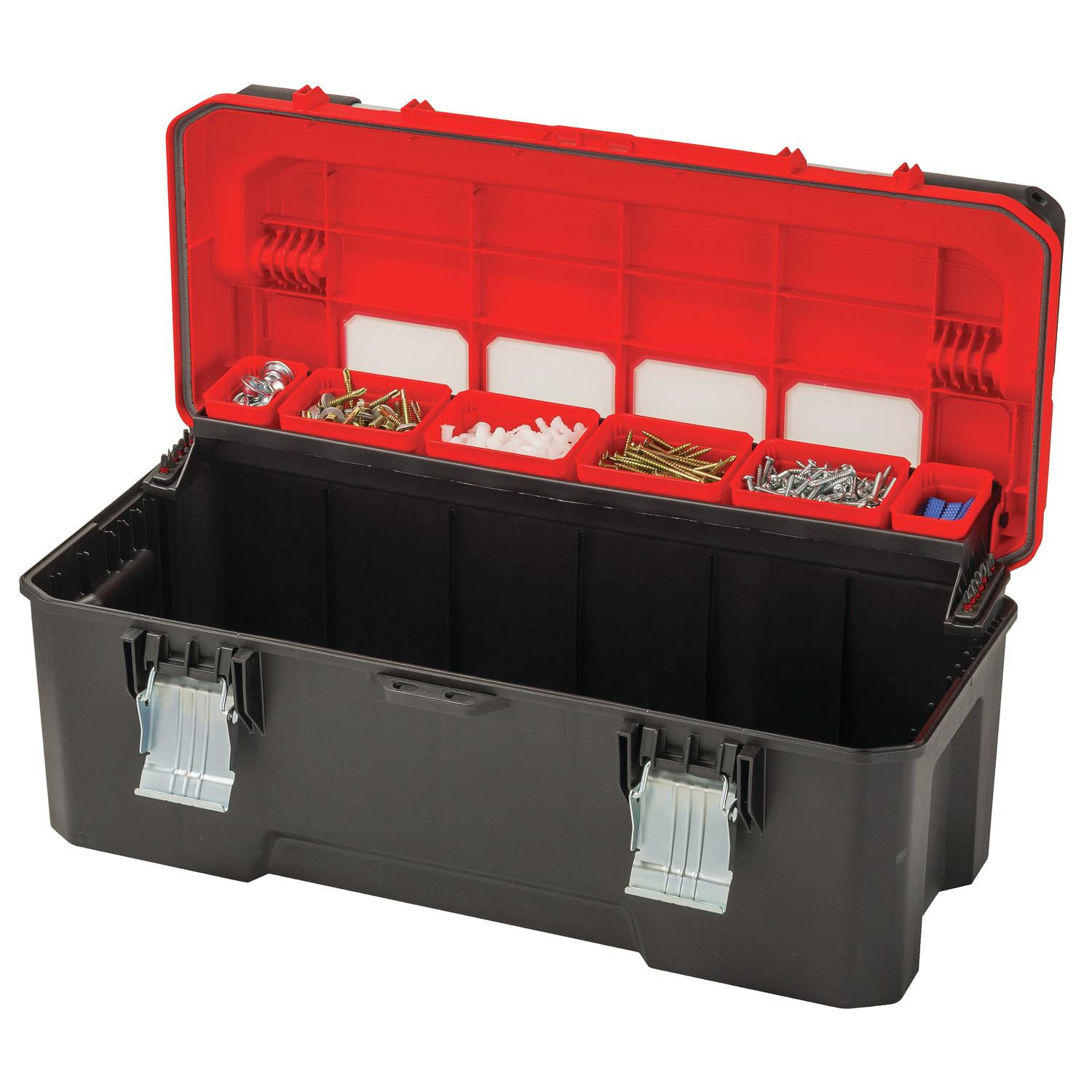 craftsman tool or fishing tackle box Single Tray Box- 55 Piece Tackle Gear Kit Includes Sinkers, Hooks Lures Bobbers Swivels and Fishing Line By Wakeman Outdoors Lime Green : Sports & Outdoors duty steel construction VINTAGE CRAFTSMAN METAL TOOL BOX