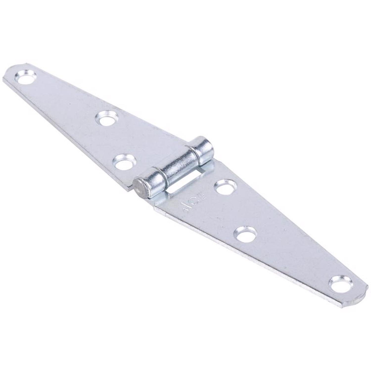 Ace 3 in. L Zinc-Plated Light Duty Strap Hinge 2 pk