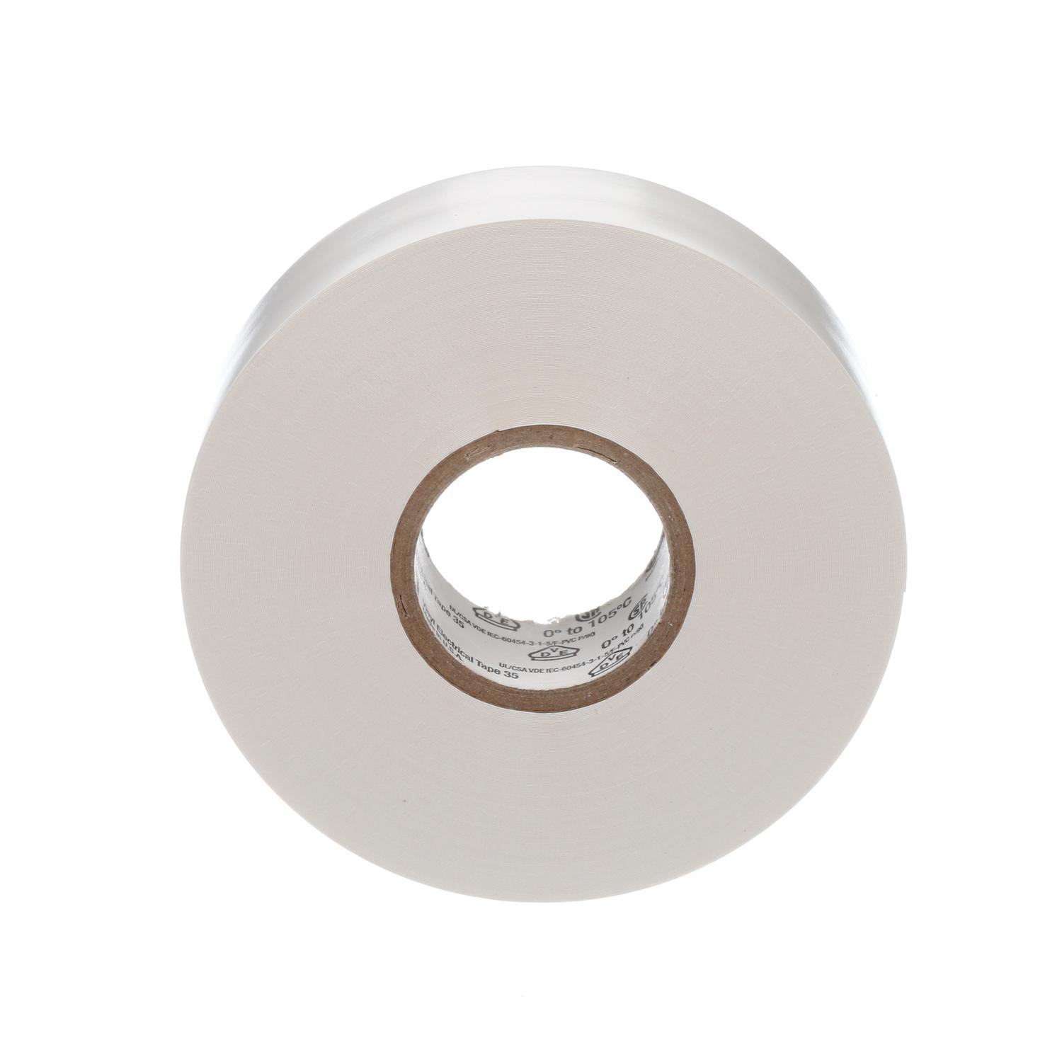 Scotch 3/4 in. W X 66 ft. L White Vinyl Electrical Tape