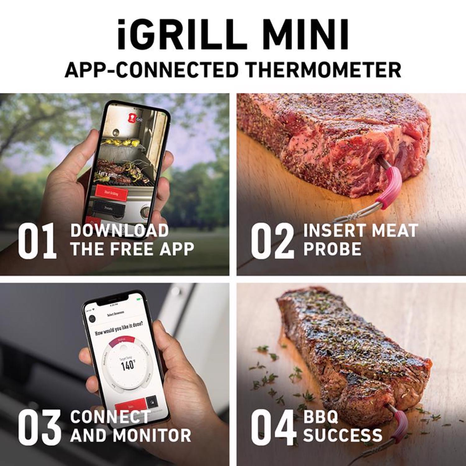 Weber iGrill Mini Digital Bluetooth Enabled Grill/Meat Thermometer