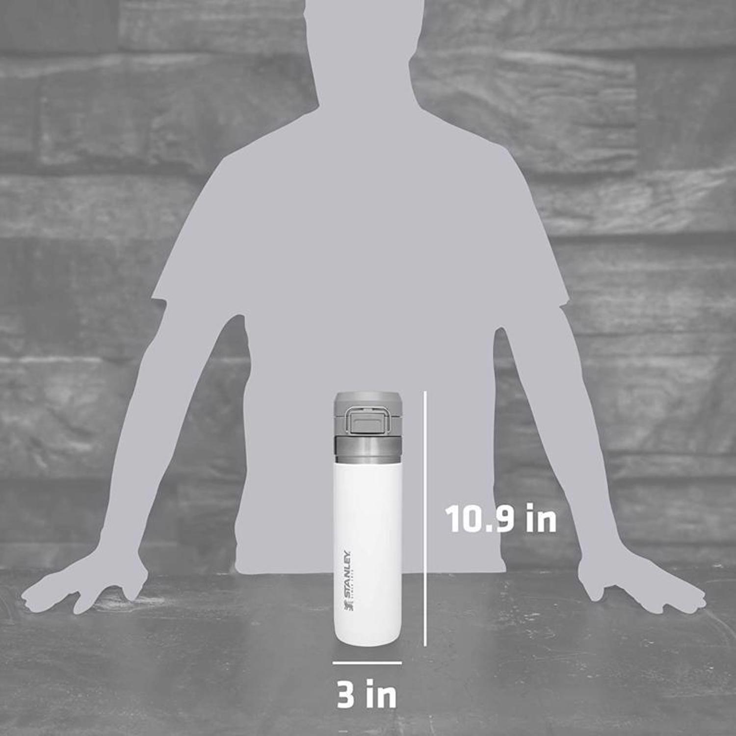 Stanley The Quick Flip 24 oz Polar BPA Free Double Wall Insulation Vacuum Insulated Bottle