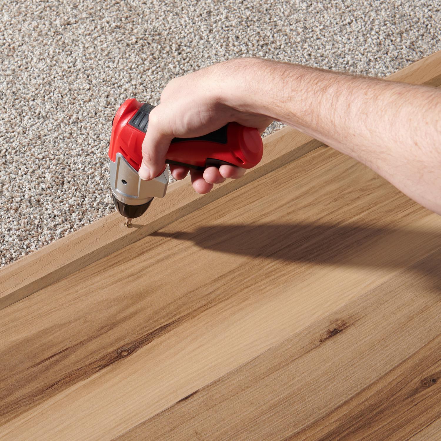 M-D Building Products 0.75 in. H X 1.44 in. W X 36 in. L Unfinished Unfinished Hardwood Carpet Trim