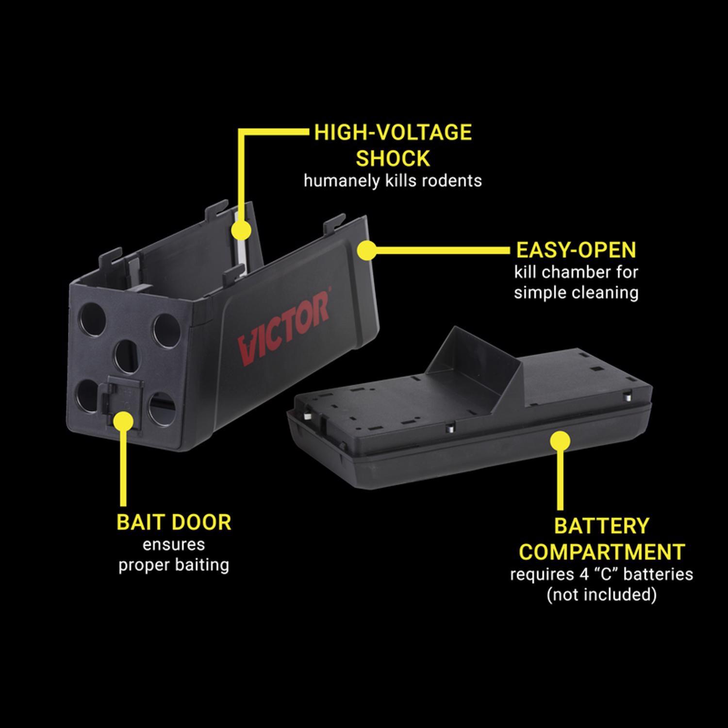 Victor Medium Electronic Animal Trap For Rats 1 pk
