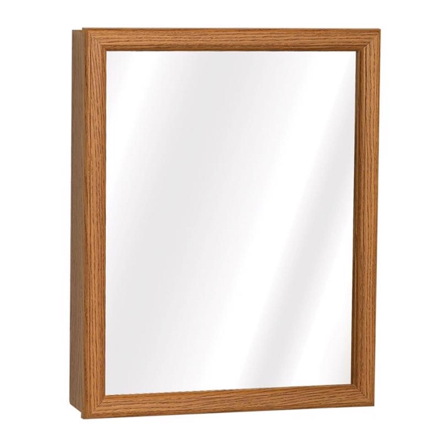 Zenna Home 19.25 in. H X 15.5 in. W X 4.5 in. D Rectangle Medicine Cabinet/Mirror