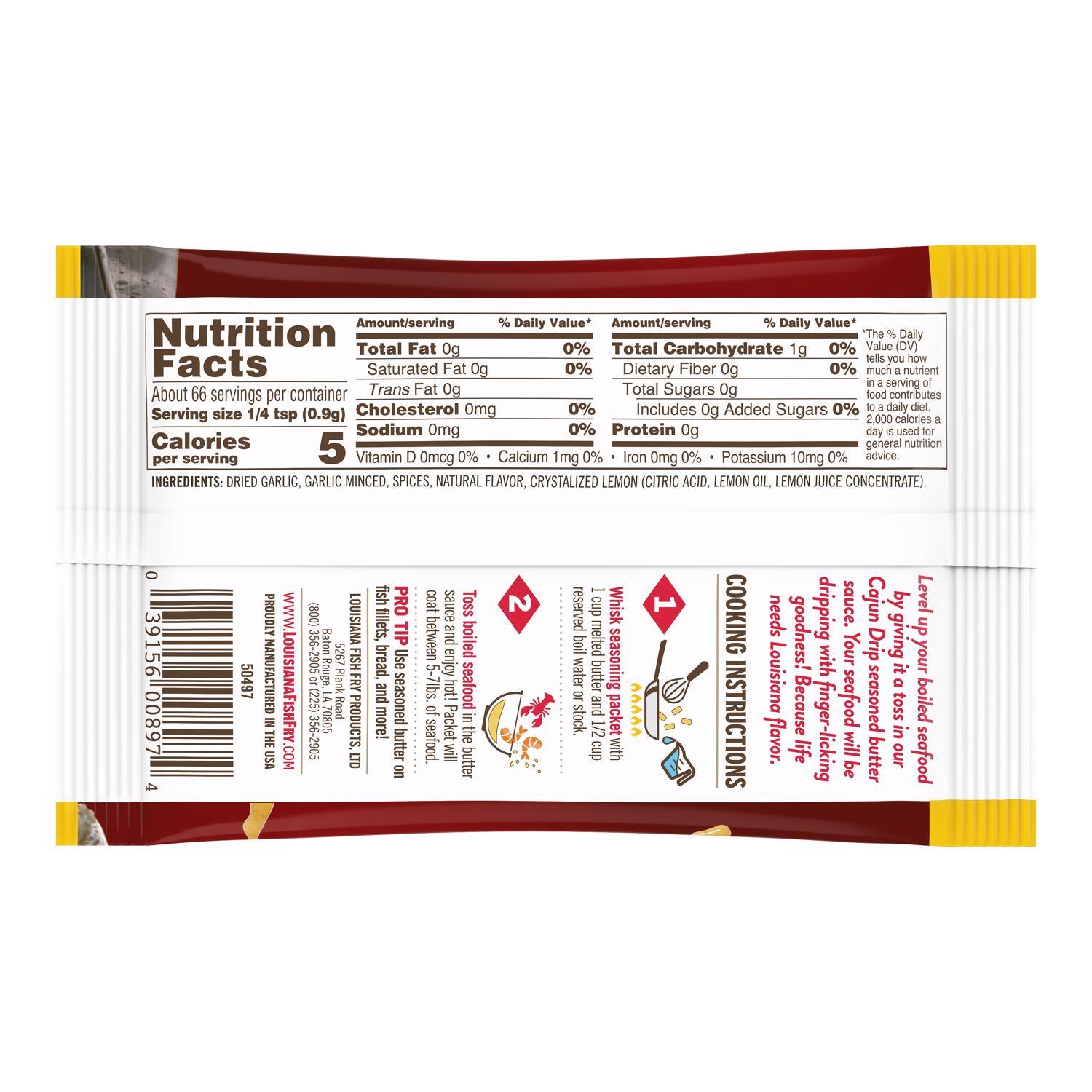 Louisiana Fish Fry Twisted Citrus Seasoning 2 oz.