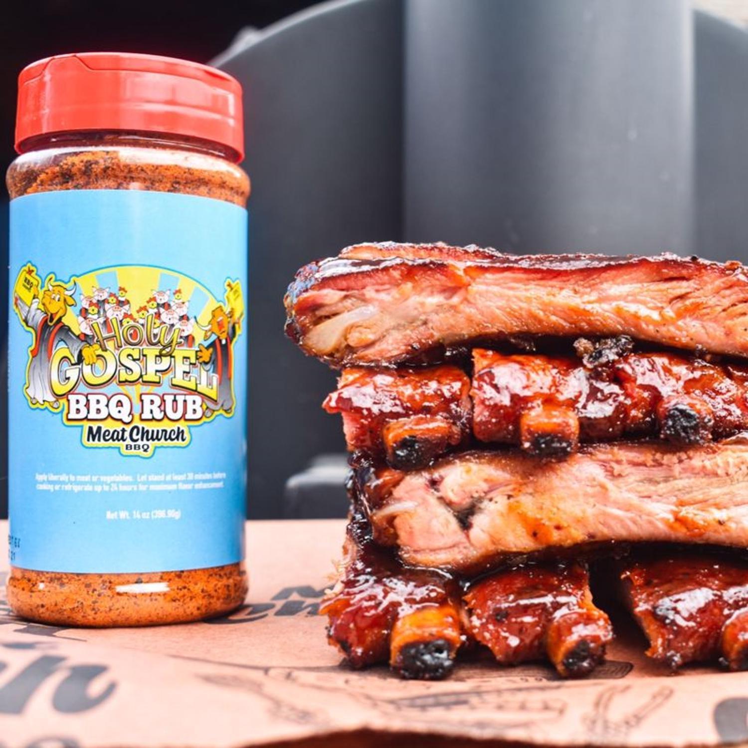 Meat Church Holy Gospel BBQ Rub 14 oz