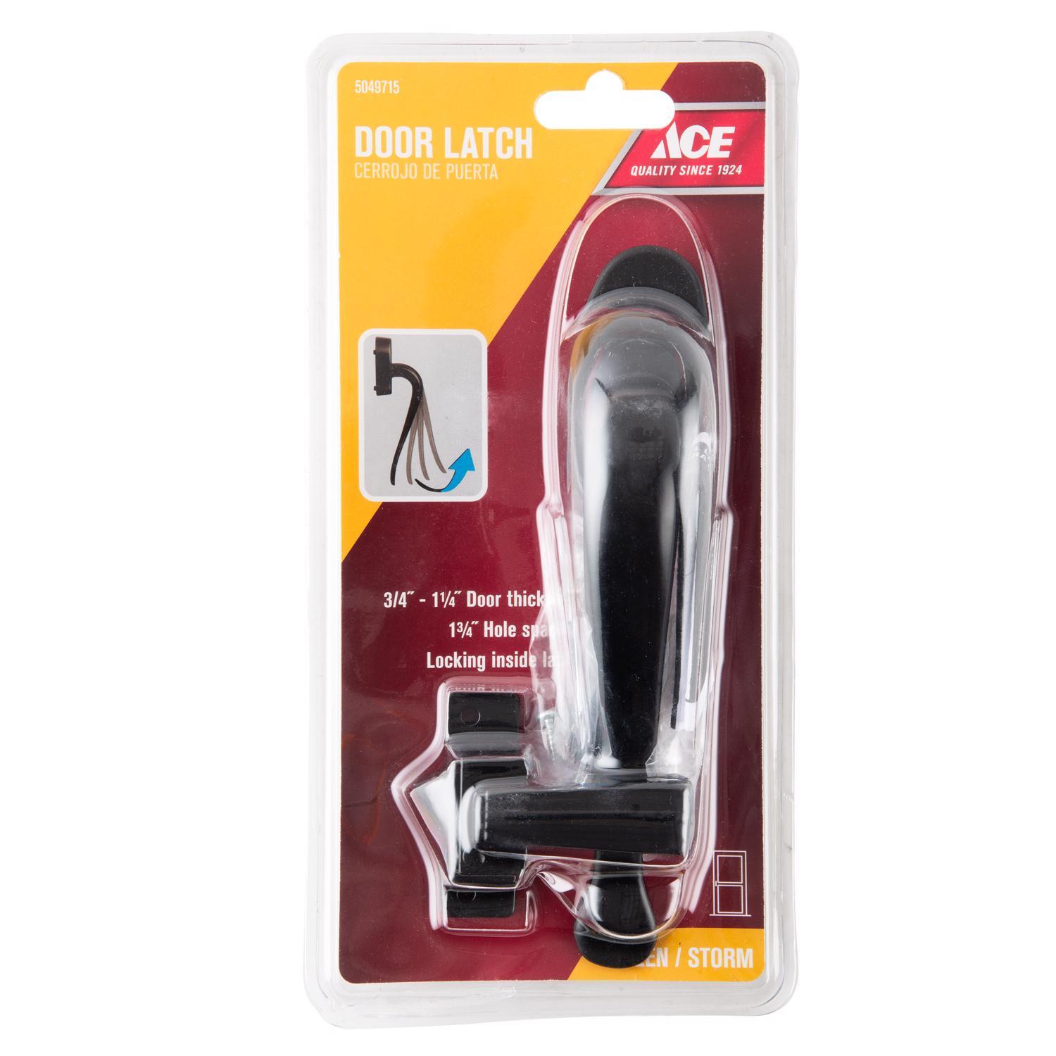 Ace Black Zinc Screen/Storm Door Hardware Set 1 pc