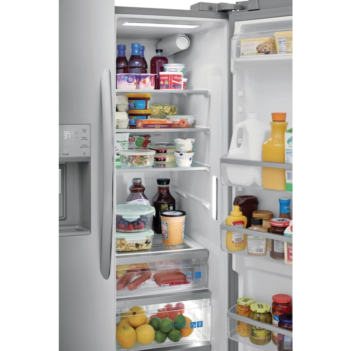 Frigidaire 36 in. Freestanding Side by Side Refrigerator with 25.6 Cu. Ft. Total Capacity