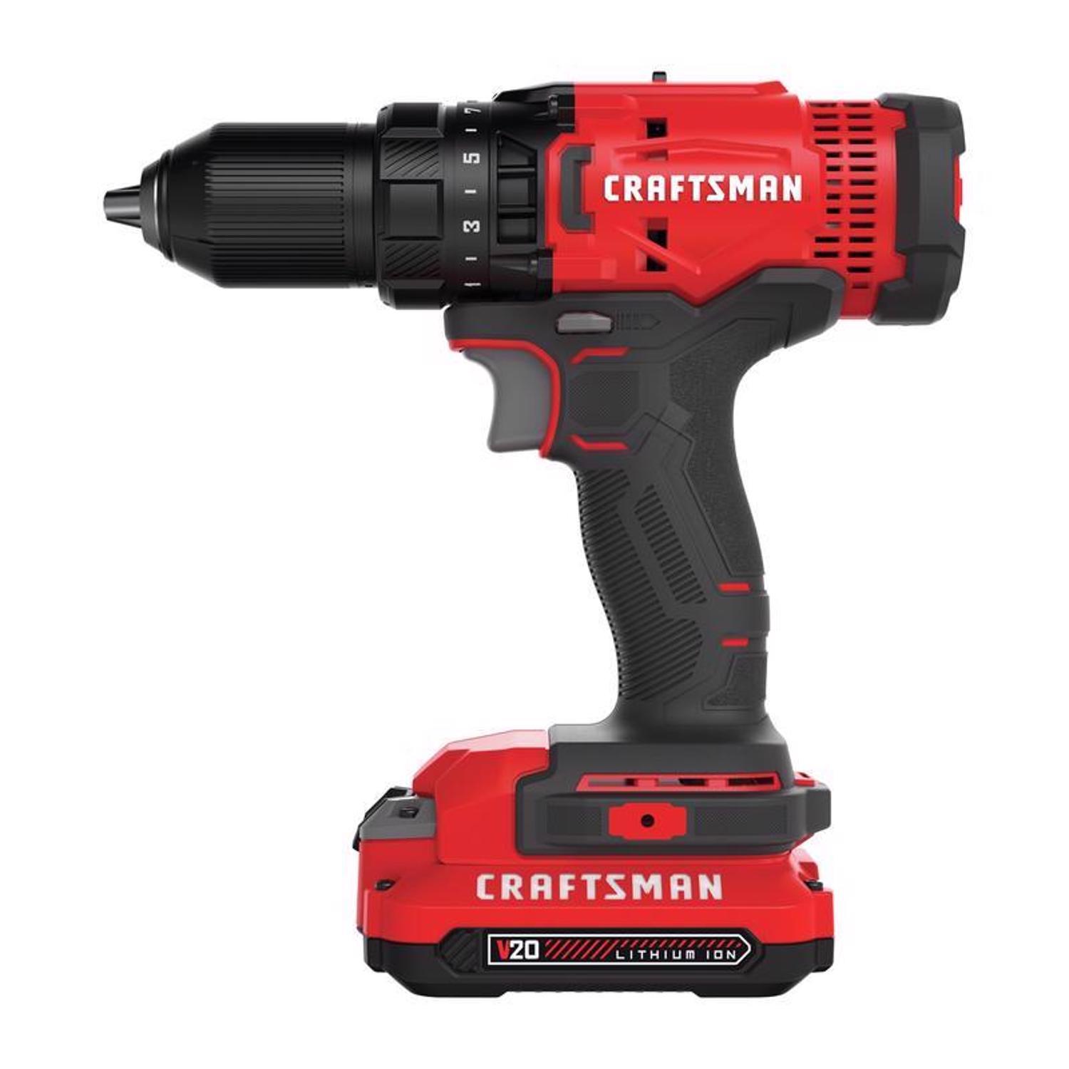 CRAFTSMAN V20 Cordless Brushed 7 Tool Combo Kit