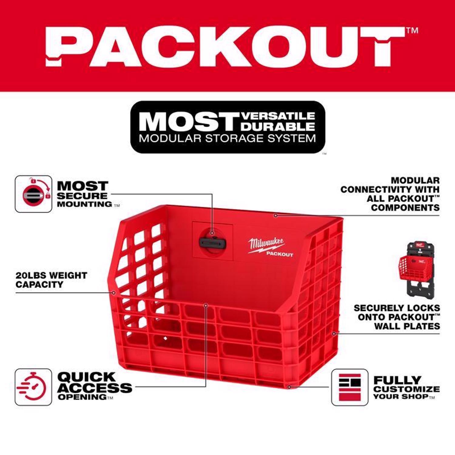 Milwaukee Tool Système de rangement à outils mobile à deux pièces de 22 pouces - PACKOUT | Home Depot Canada