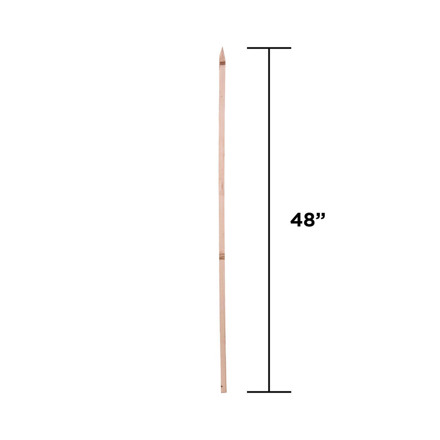 Panacea 48 in. H Brown Wood Plant Stake