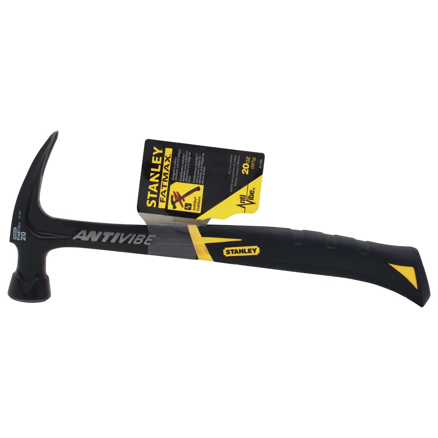 Stanley FatMax 20 oz Smooth Face Nailing Hammer 5.75 in. Steel Handle