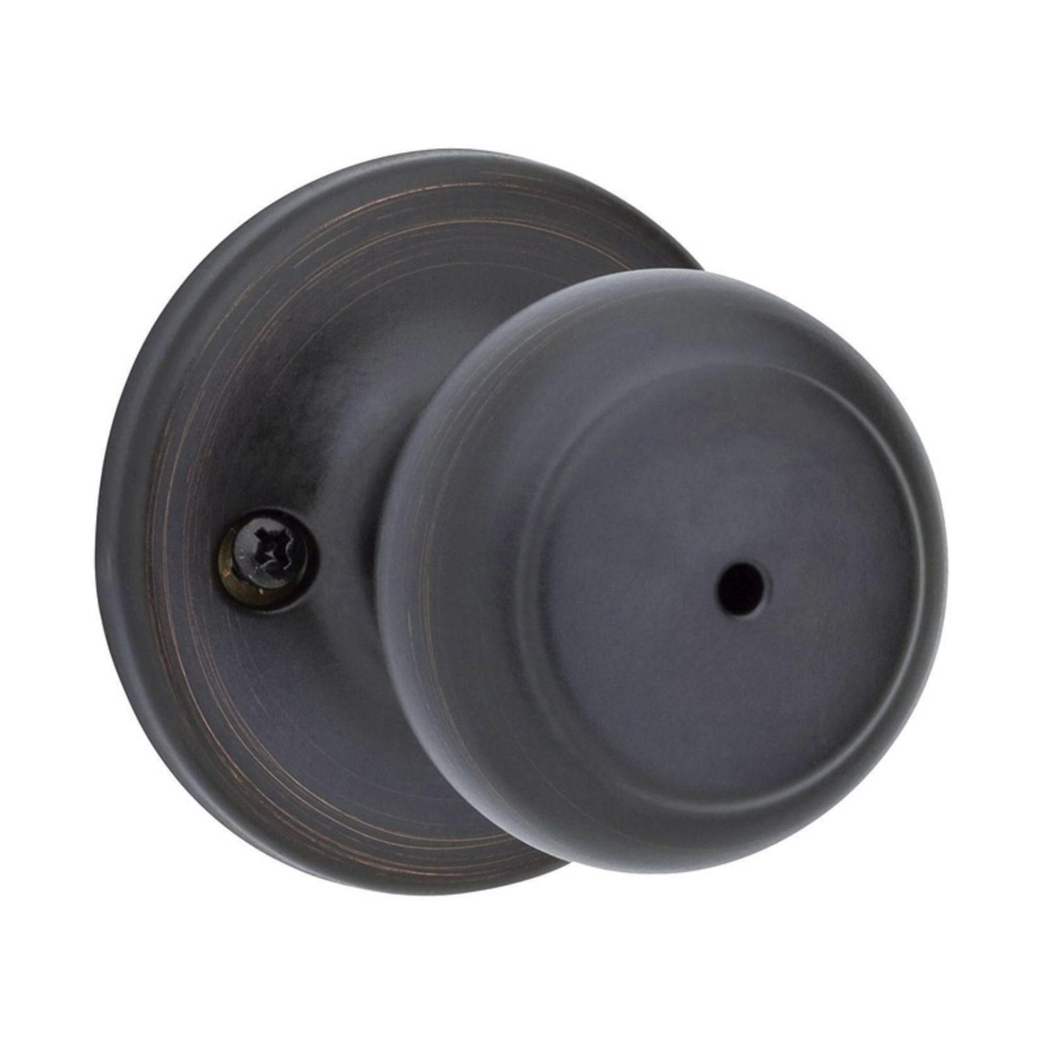 Kwikset Cove Venetian Bronze Privacy Knob Right or Left Handed