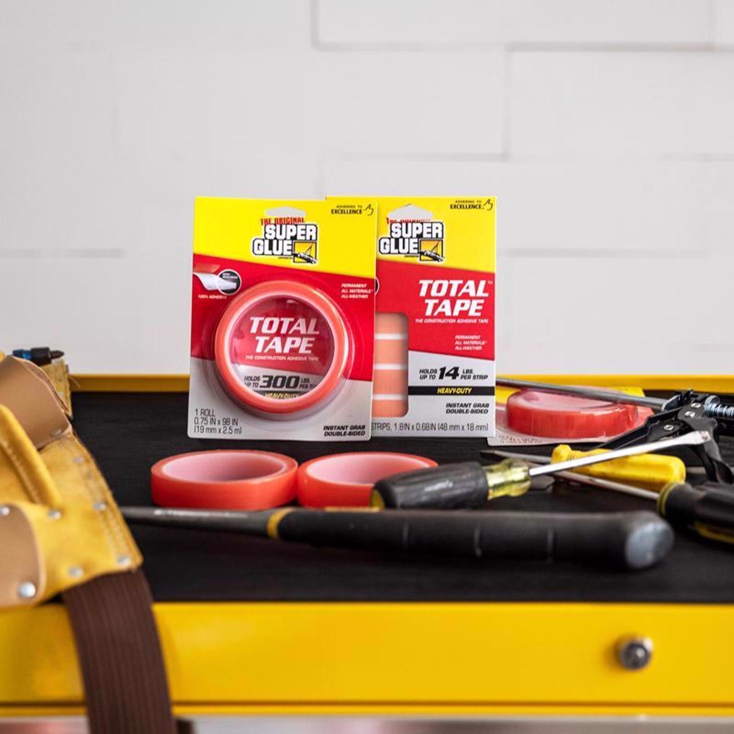 The Original Super Glue Super Strong 98 in. L X 0.75 in. W Double-Sided Mounting Tape