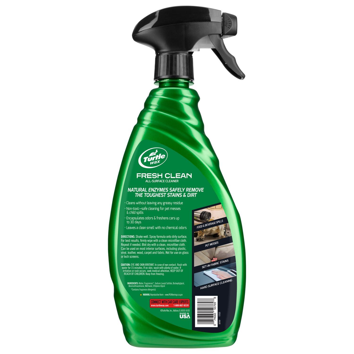 Turtle Wax Power Out Multi-Surface Cleaner Spray New Car Scent 23 Oz