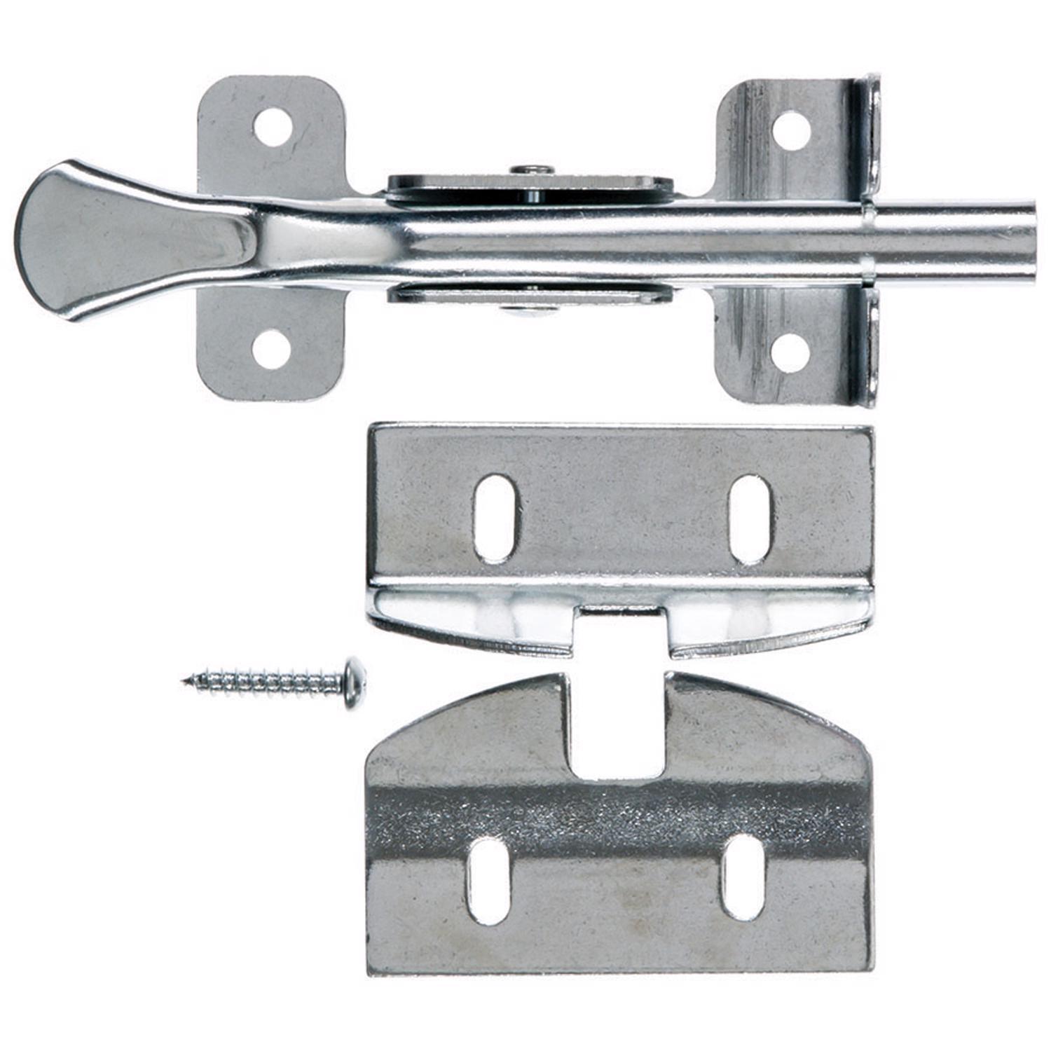 Ace 10.52 in. H X 4.75 in. W X 1.8 in. L Zinc-Plated Zinc Top Mount Gate Latch