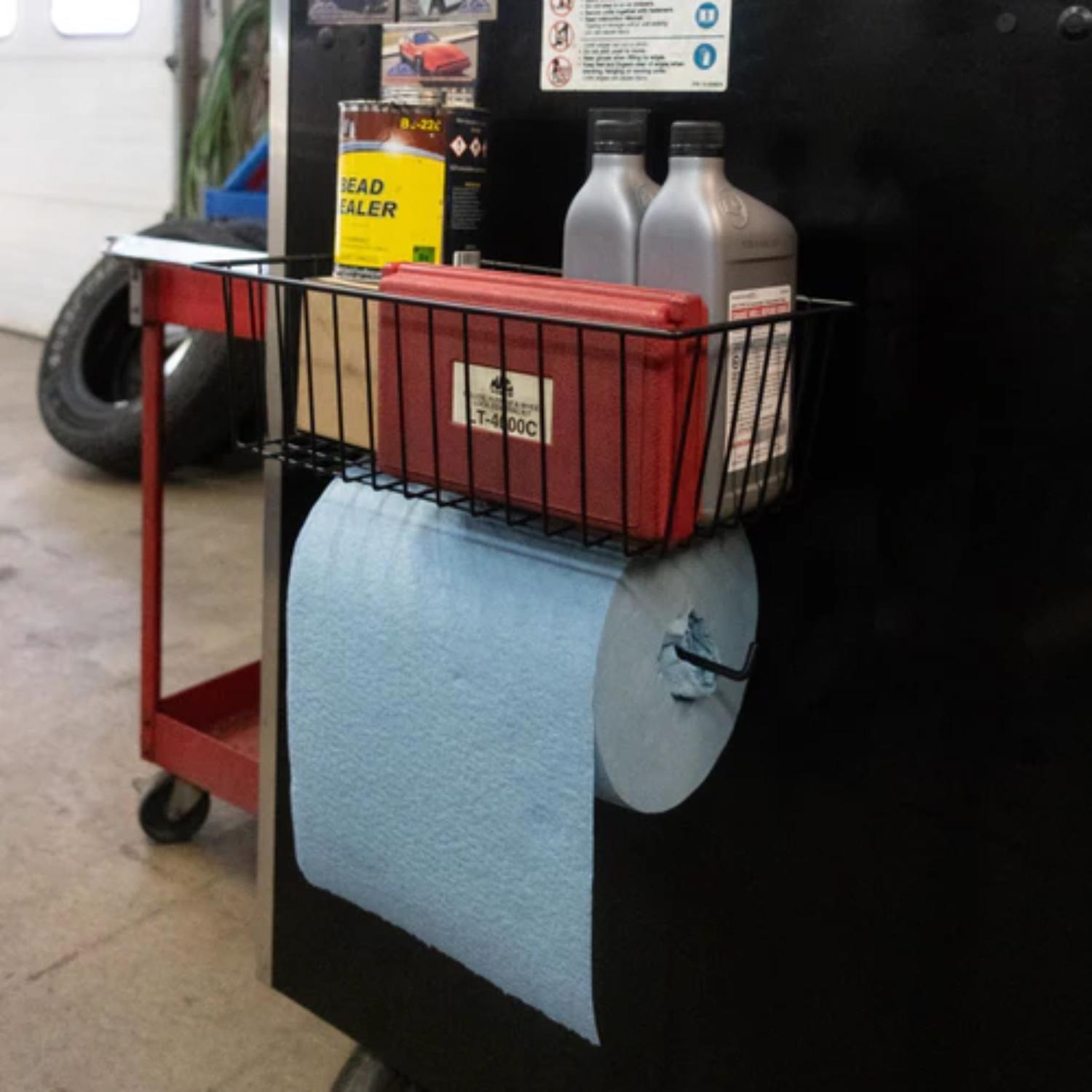 Gator Magnetics BASKET Steel Basket with Towel Bar 1 pk