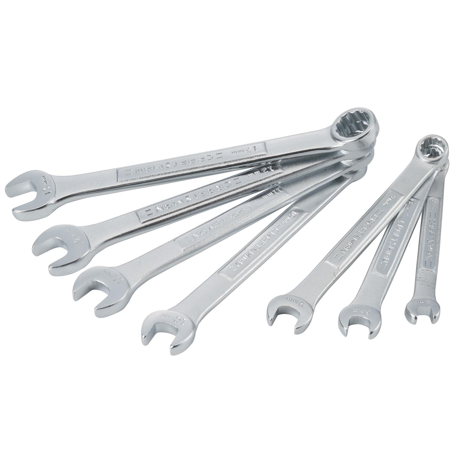 CRAFTSMAN 12 Point Metric Wrench Set 7 pc