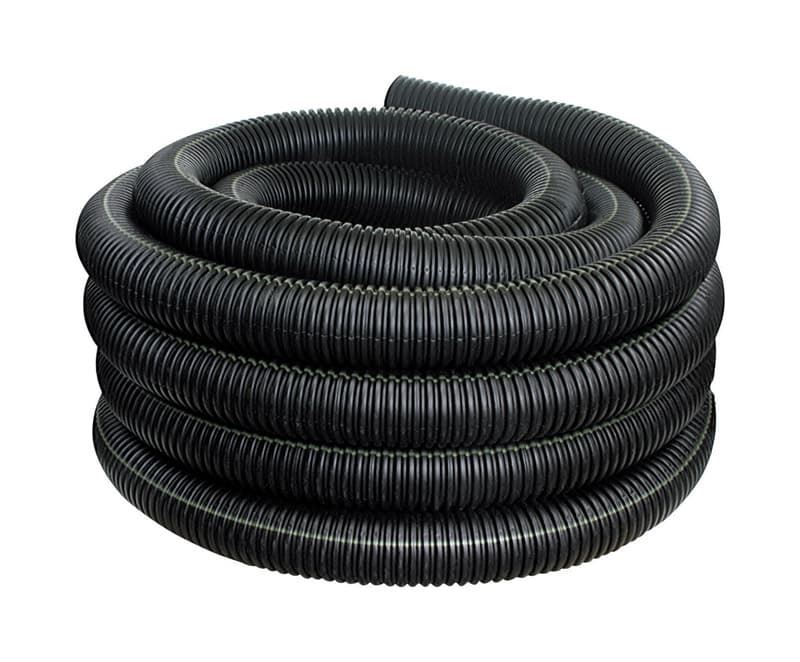 Advanced Drainage Systems 3 in. D X 100 ft. L Polyethylene Single Wall Solid Pipe