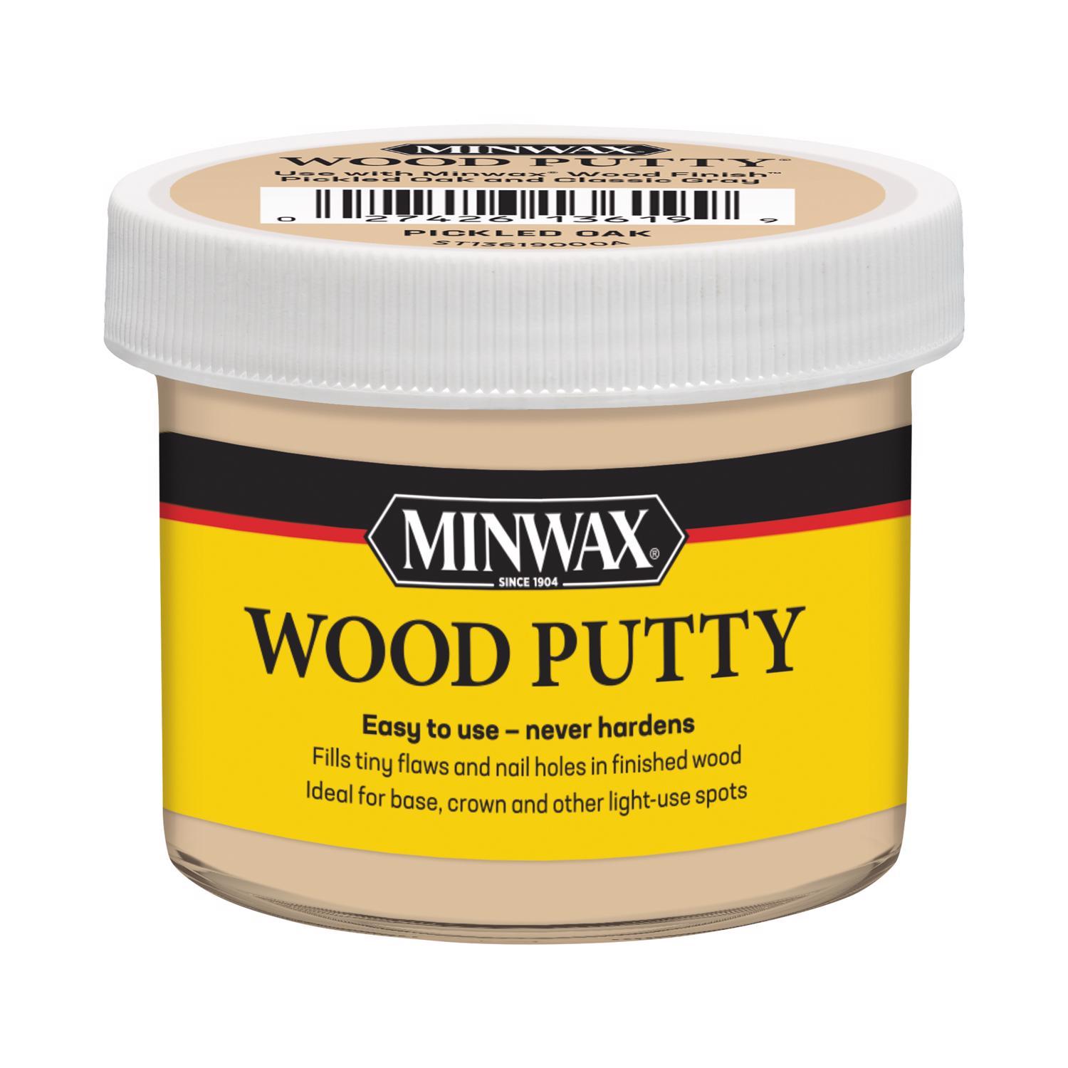 Minwax Pickled Oak Wood Putty 3.75 oz