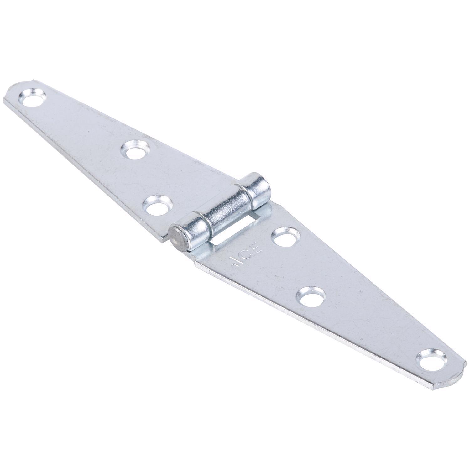 Ace 3 in. L Zinc-Plated Light Duty Strap Hinge 2 pk