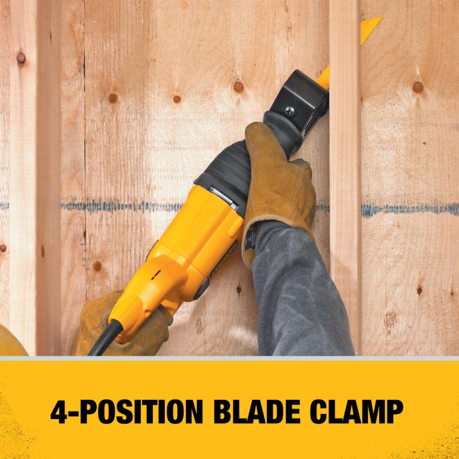 DeWalt 10 amps Corded Brushed Reciprocating Saw Tool Only