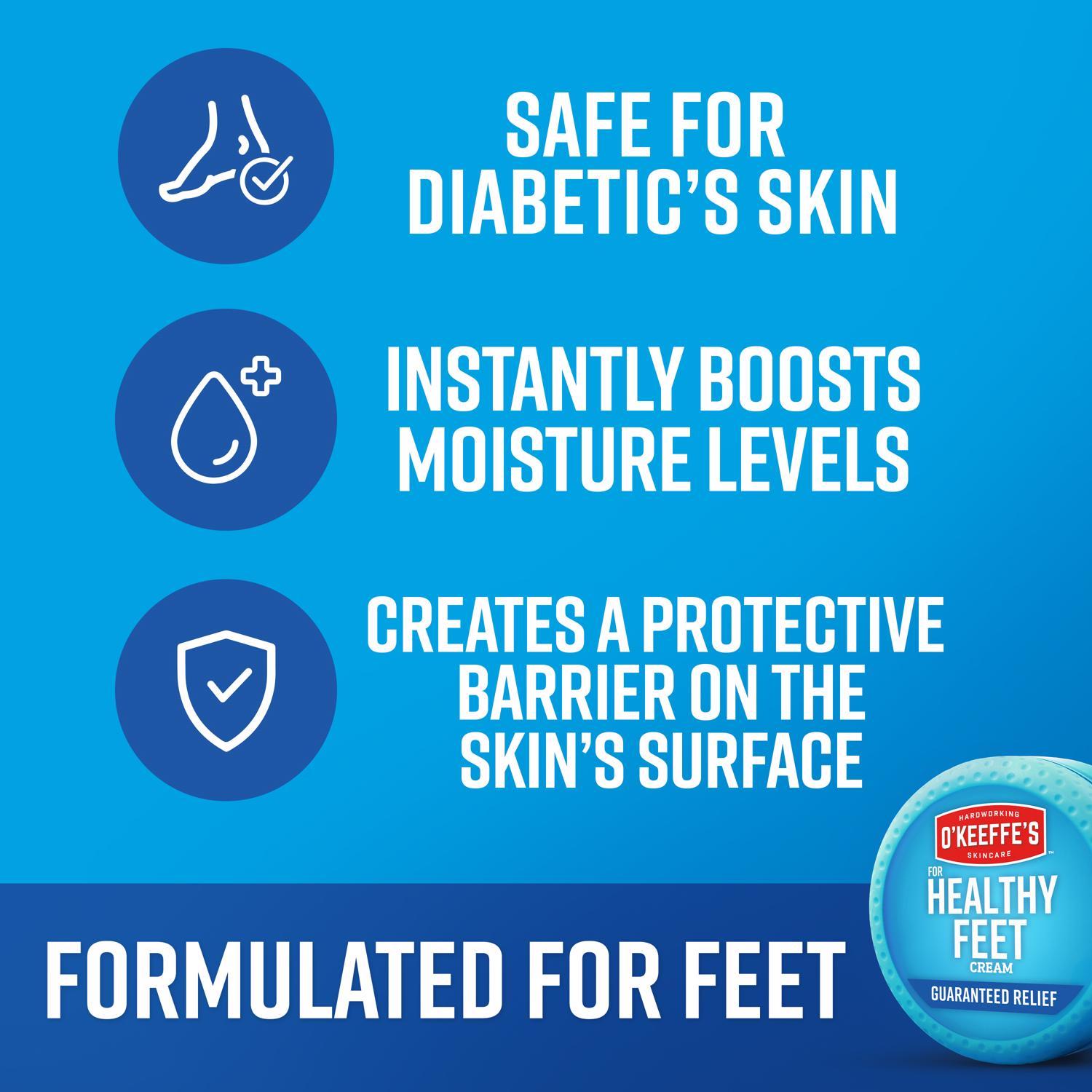 O'Keeffe's Healthy Feet No Scent Foot Repair Cream 3.2 oz 1 pk