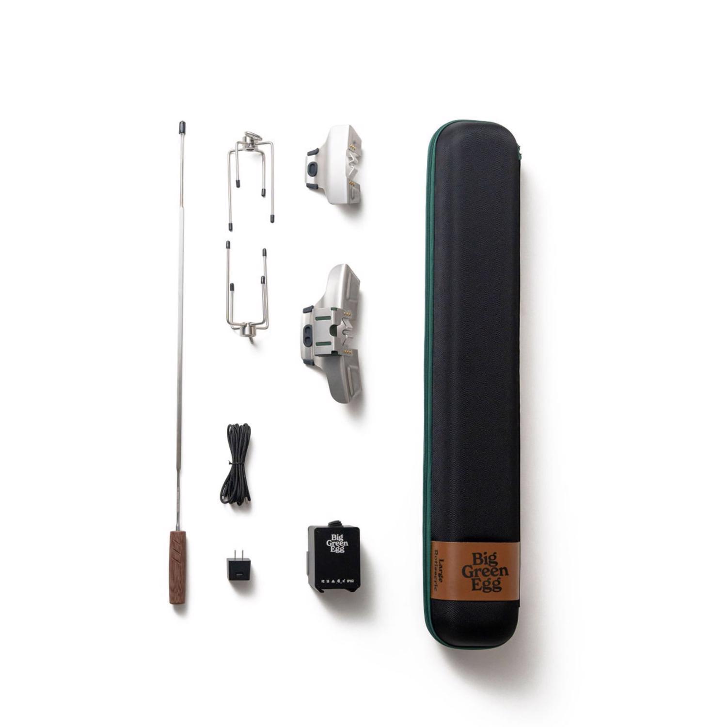 Big Green Egg (Lg) Stainless Steel Rotisserie Kit 1 pk