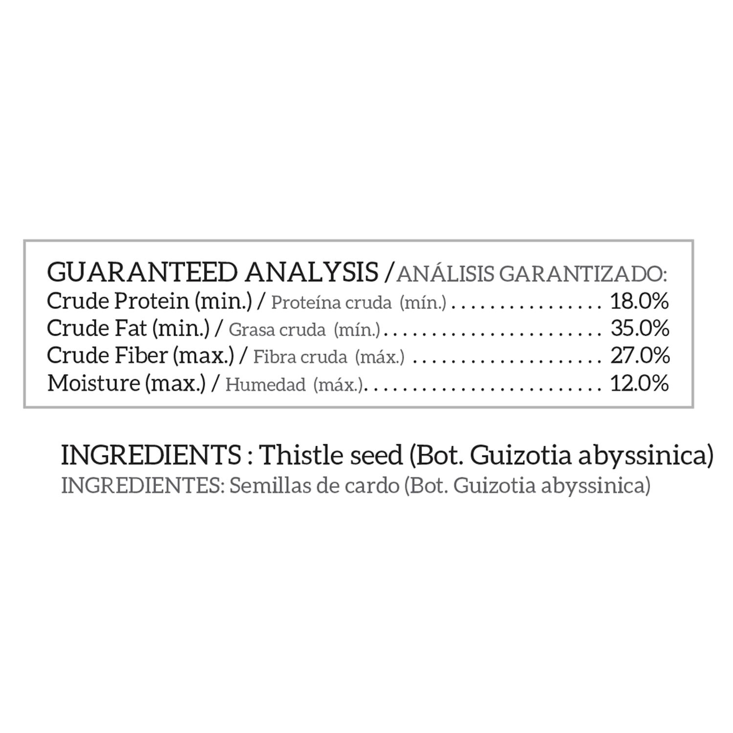 Ace Songbird Thistle Seed Wild Bird Food 3 lb