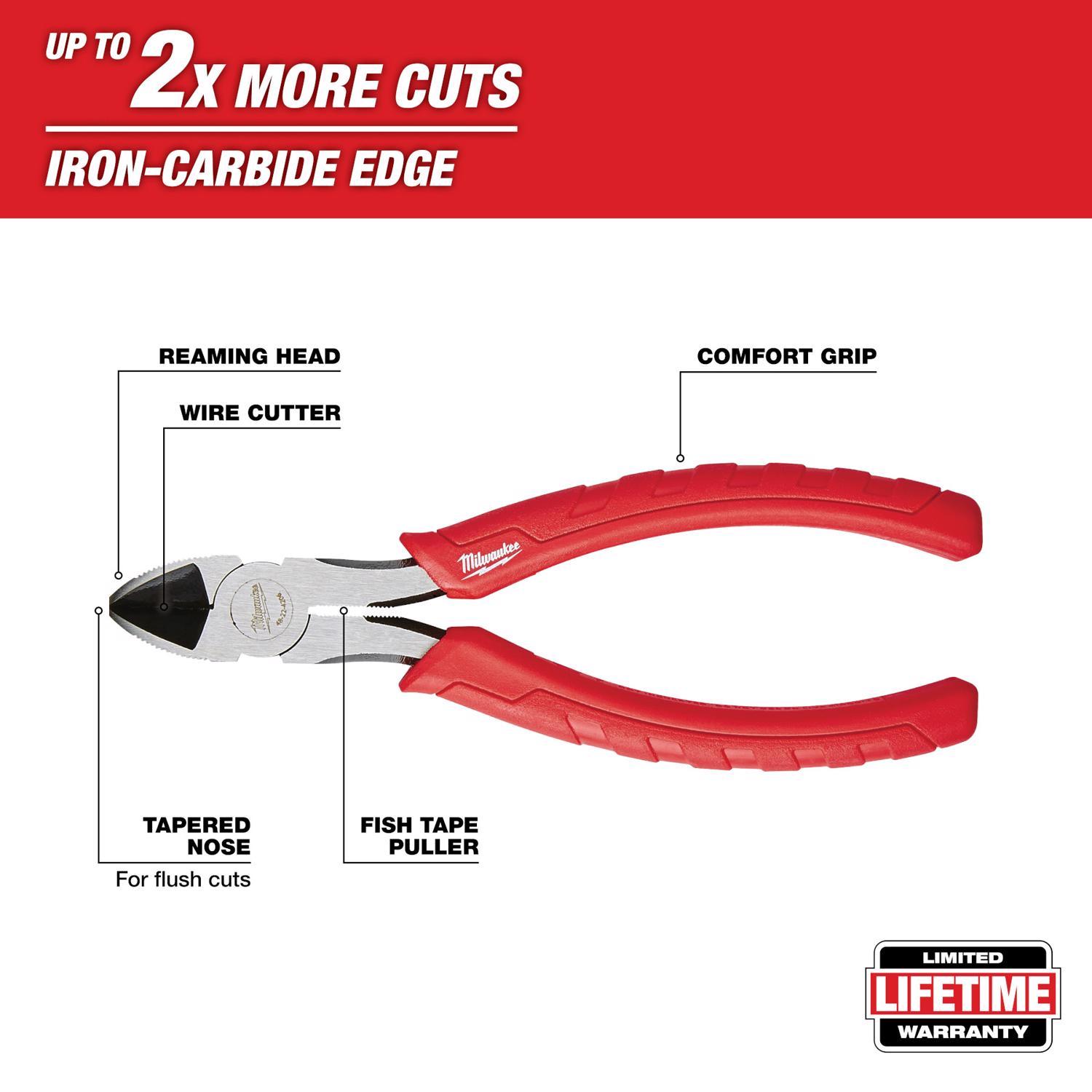 Milwaukee 6 in. Forged Alloy Steel Diagonal Cutting Pliers