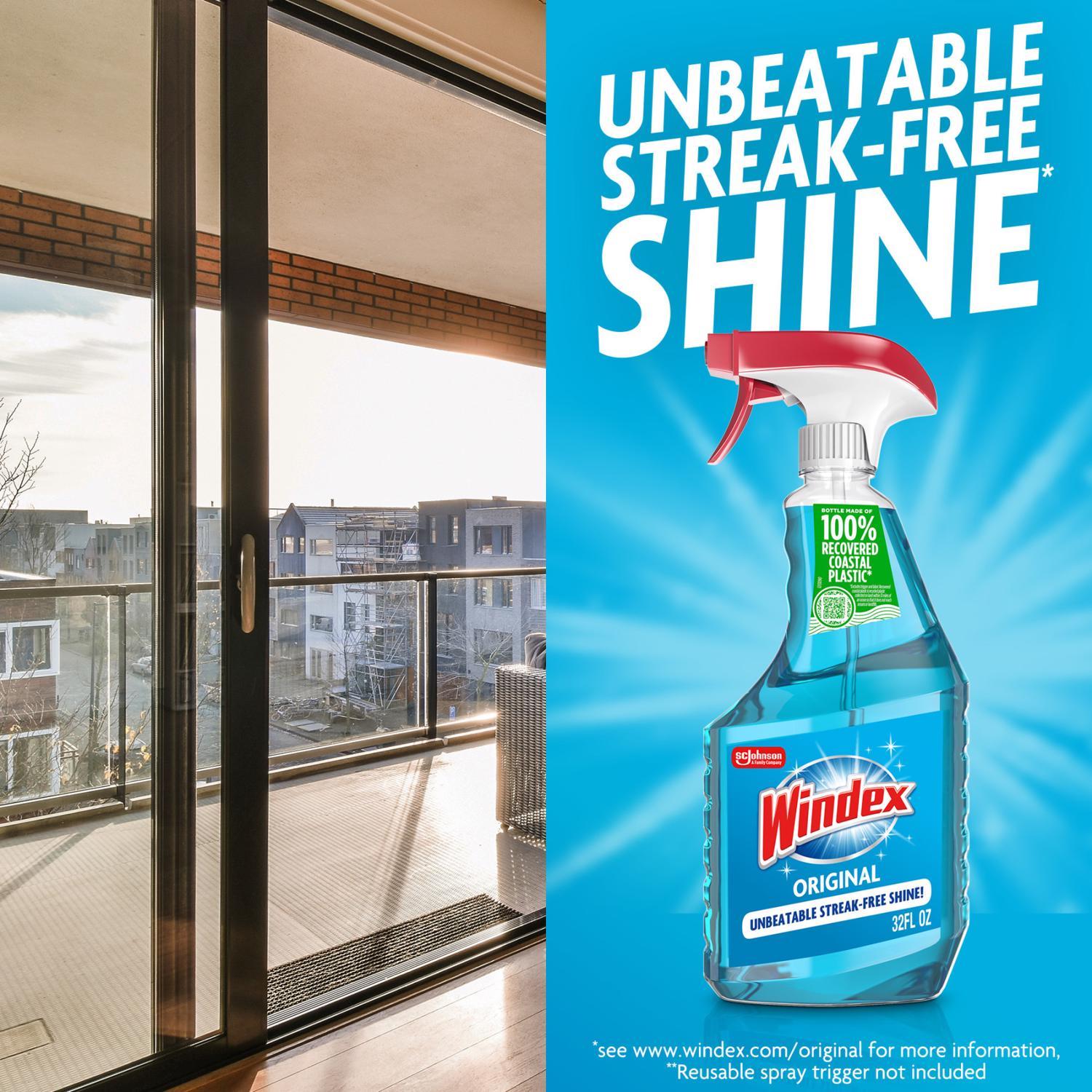 Windex Original No Scent Glass Cleaner Refill 67.6 oz Liquid